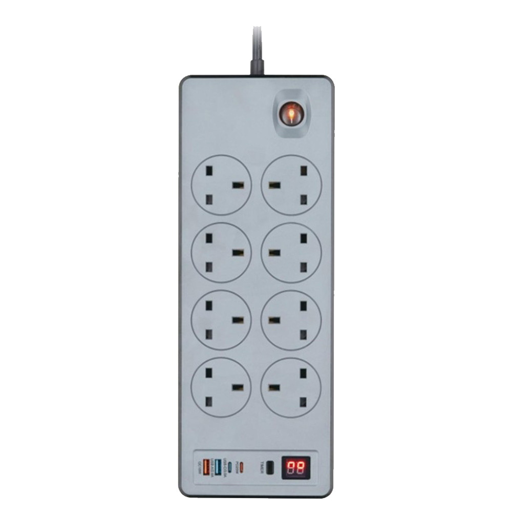 20W 2C2A  8AC USB Power Strip  