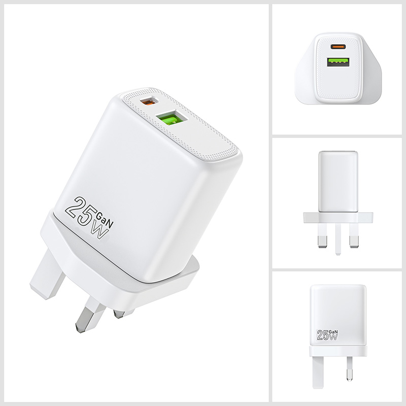 25W 1A1C GaN PD Charger