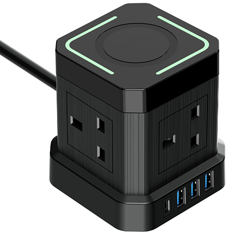 35W 3C2A 4AC USB All In 1 Heavy Load Power Strip