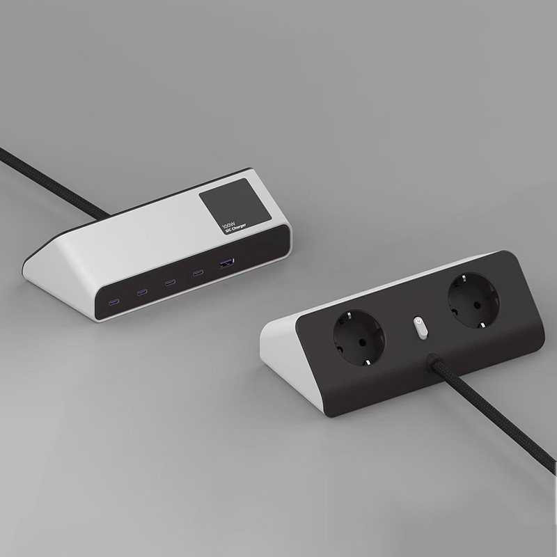 100W Power Strip With TFT Screen